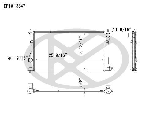 Koyorad Radiator A13347