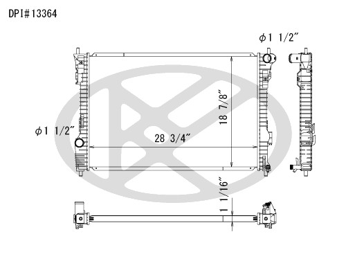 Koyorad Radiator A13364