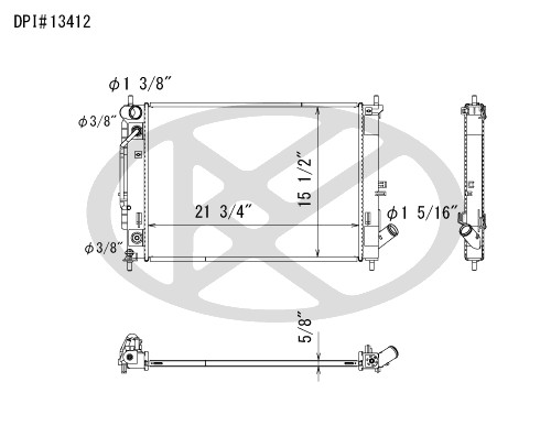 Koyorad Radiator A13412