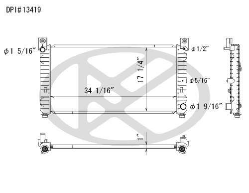 Koyorad Radiator A13419