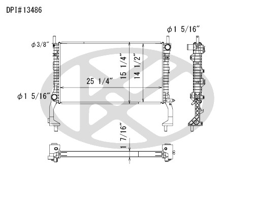 Koyorad Radiator A13486