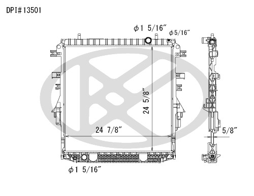 Koyorad Radiator A13501