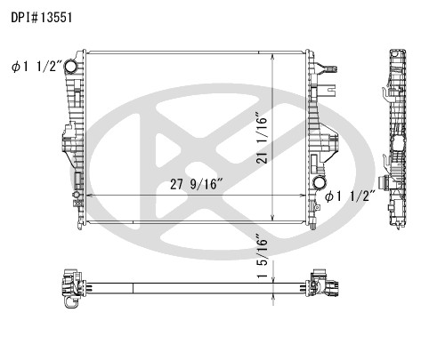 Koyorad Radiator A13551