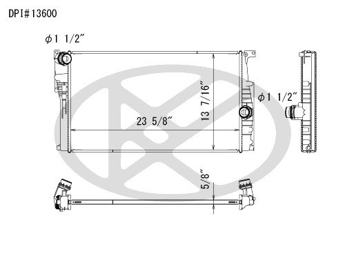 Koyorad Radiator A13600