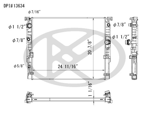 Koyorad Radiator A13634