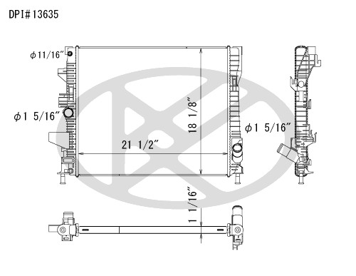 Koyorad Radiator A13635