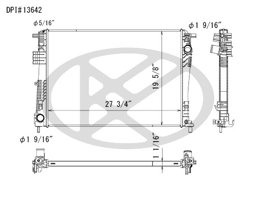 Koyorad Radiator A13642