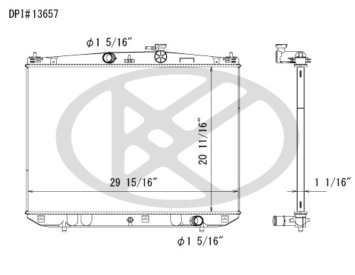 Koyorad Radiator A13657