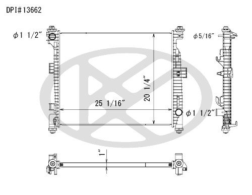 Koyorad Radiator A13662