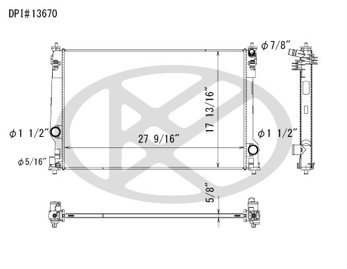 Koyorad Radiator A13670