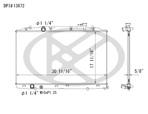 Koyorad Radiator A13672