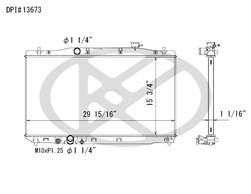 Koyorad Radiator A13673