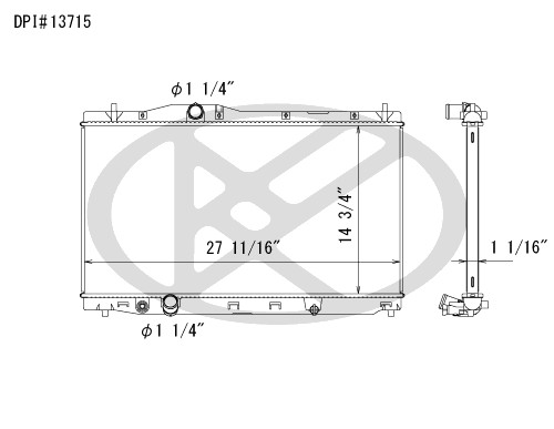 Koyorad Radiator A13715
