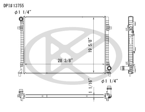 Koyorad Radiator A13755