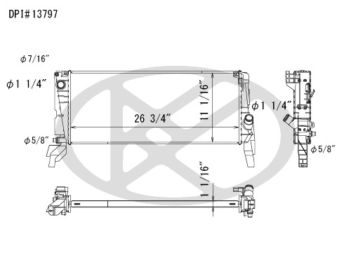 Koyorad Radiator A13797