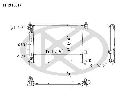 Koyorad Radiator A13817