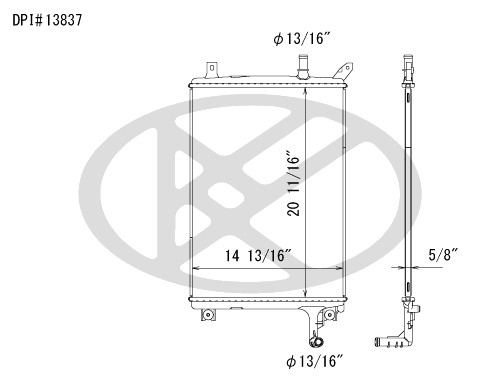 Koyorad Radiator A13837