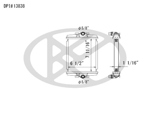 Koyorad Radiator A13838