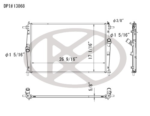 Koyorad Radiator A13868