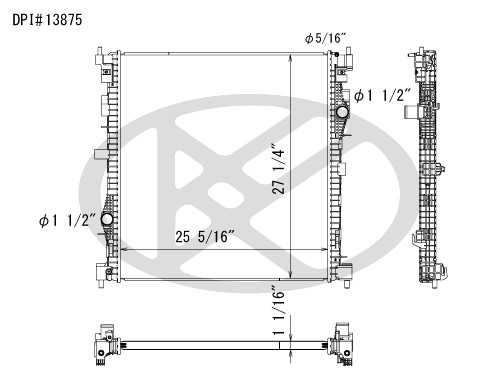 Koyorad Radiator A13875