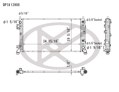 Koyorad Radiator A13908