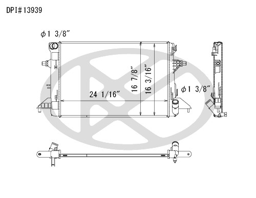 Koyorad Radiator A13939