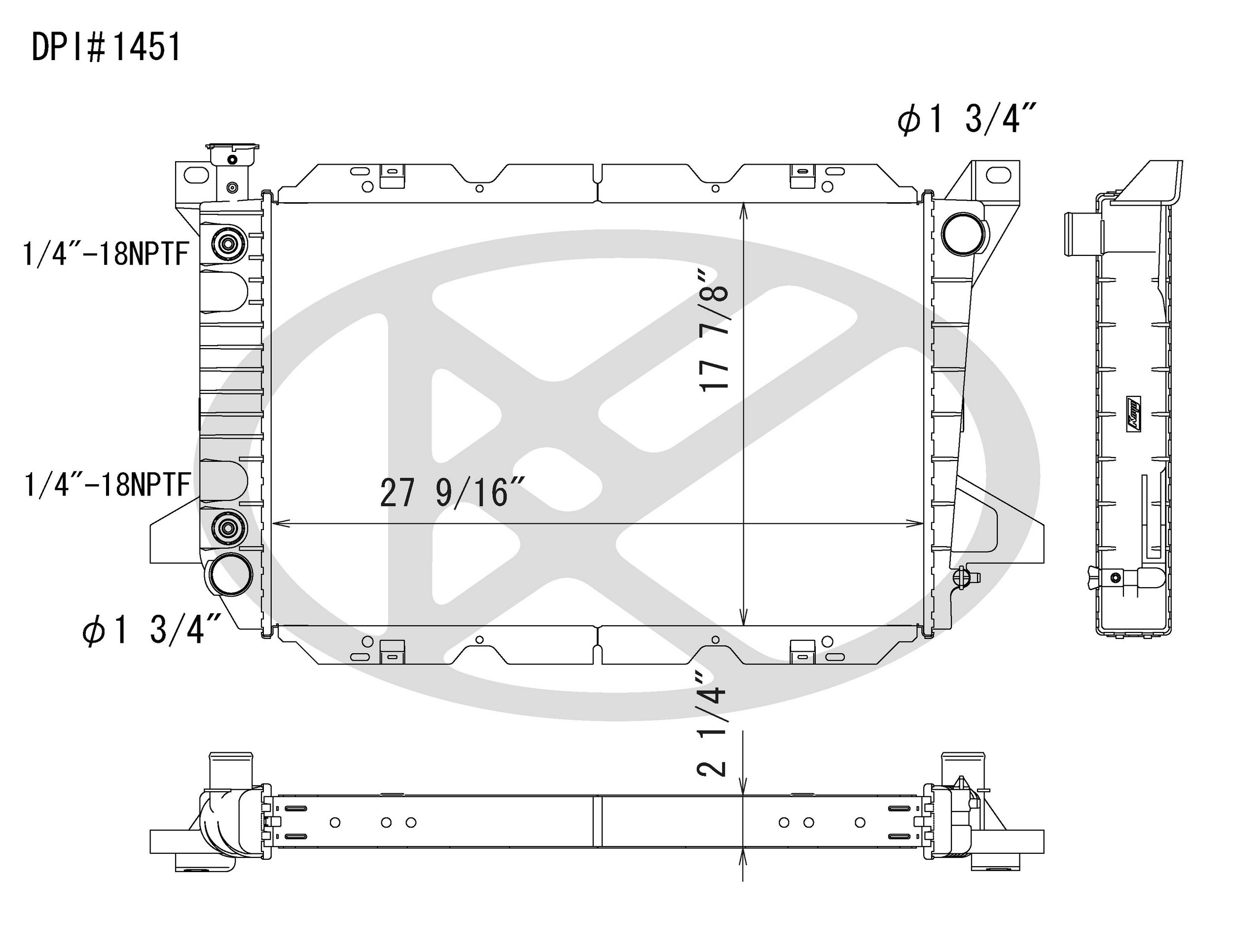Koyorad Radiator A1451
