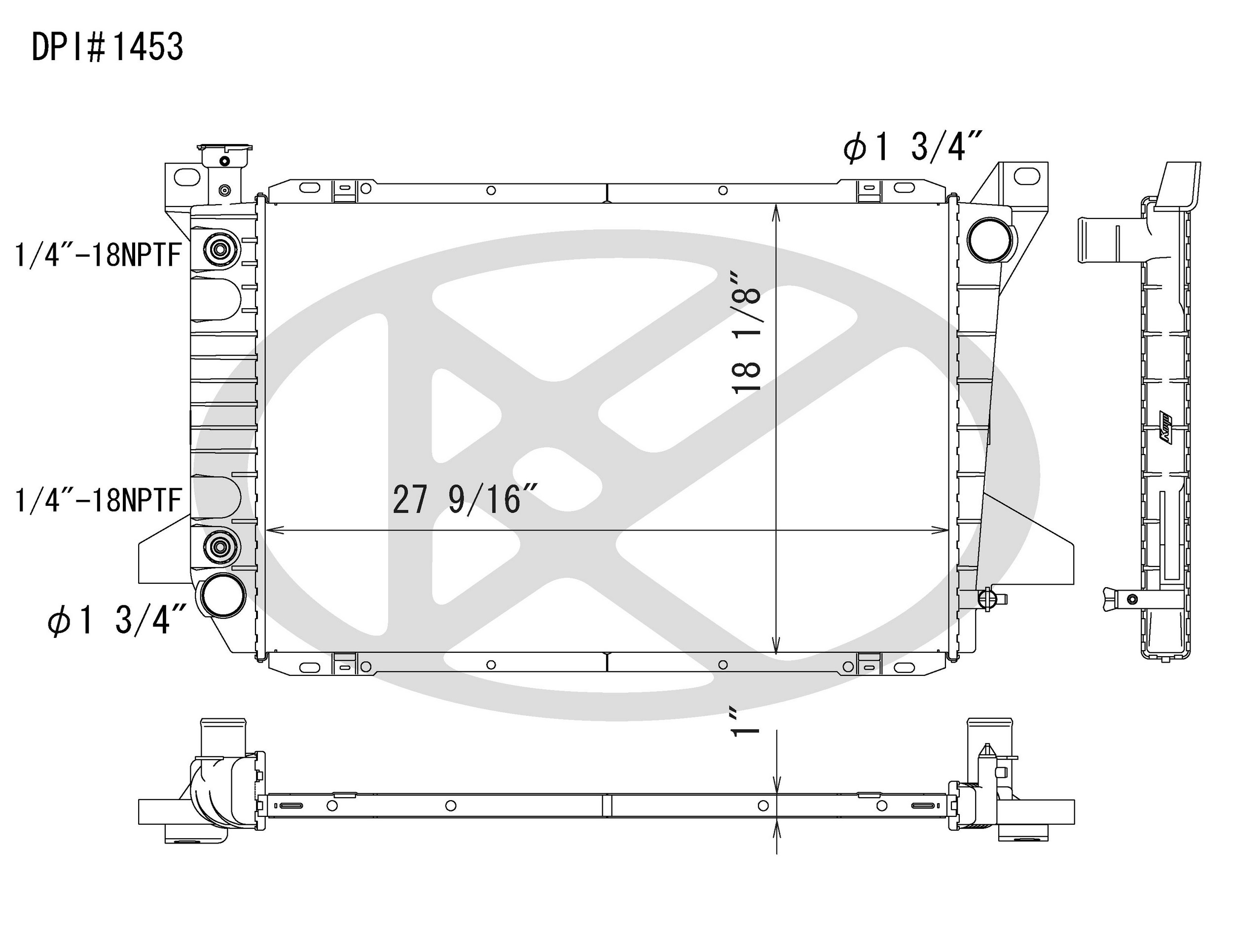 Koyorad Radiator A1453