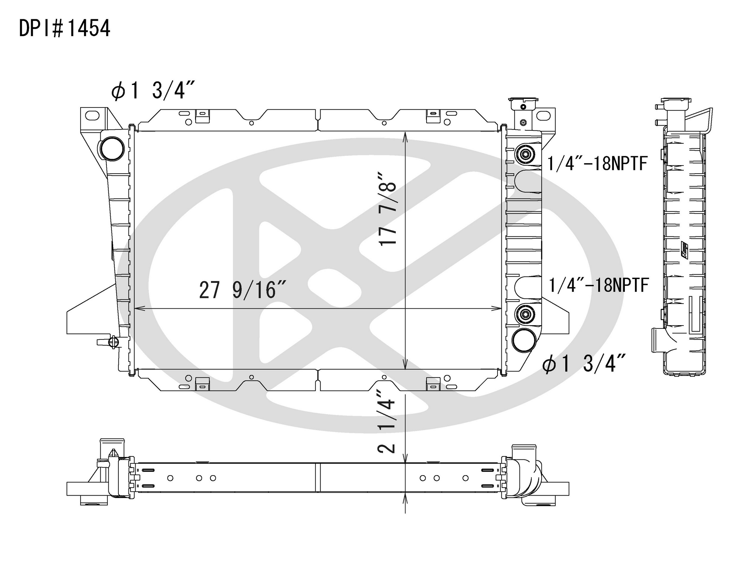 Koyorad Radiator A1454