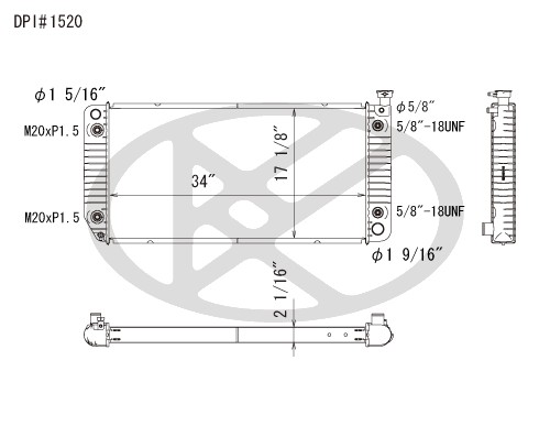 Koyorad Radiator A1520