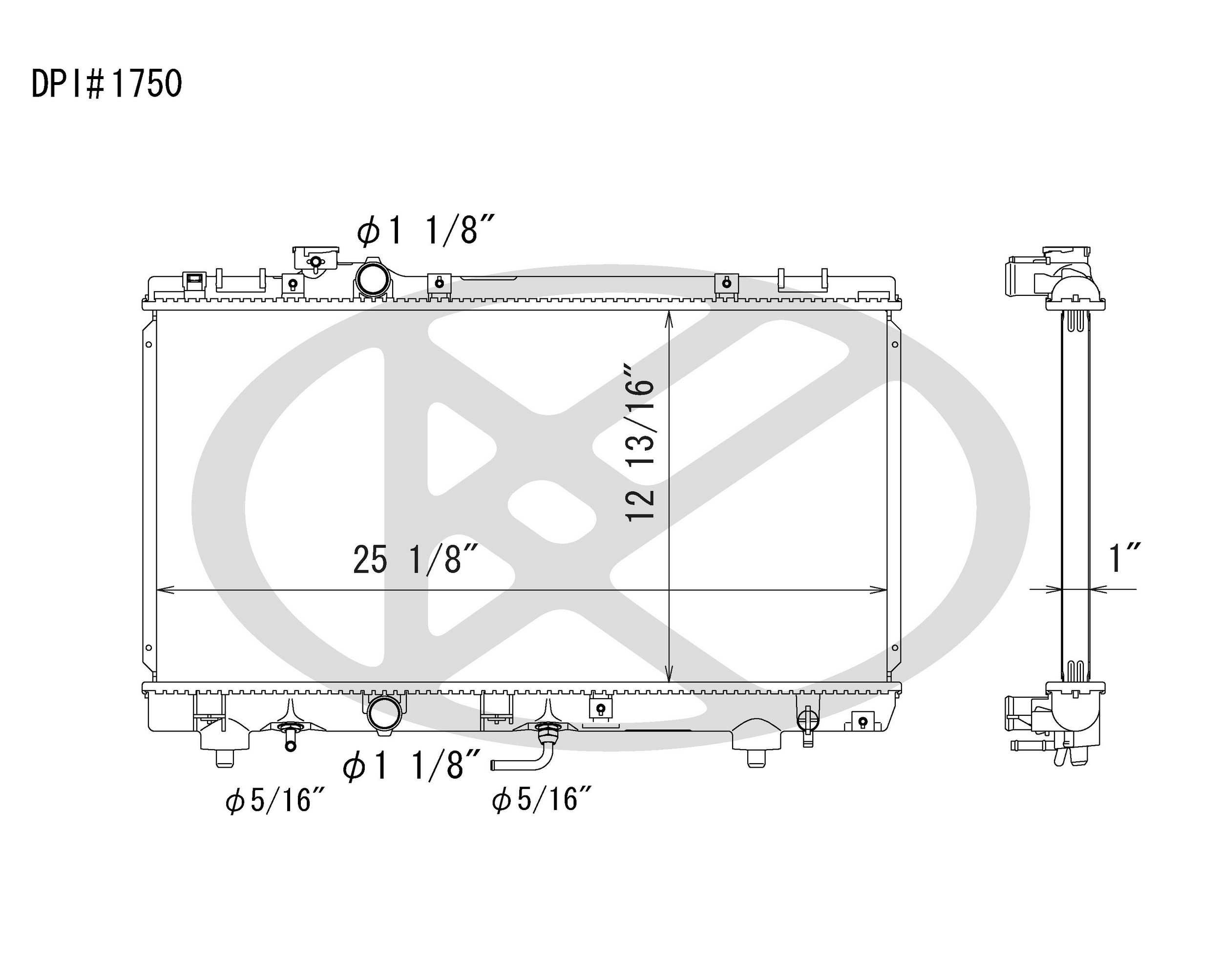 Koyorad Radiator A1750