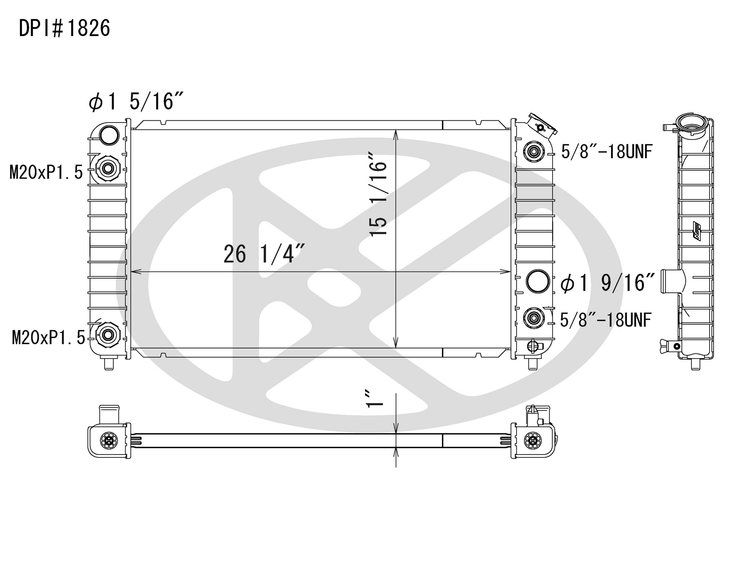 Koyorad Radiator A1826