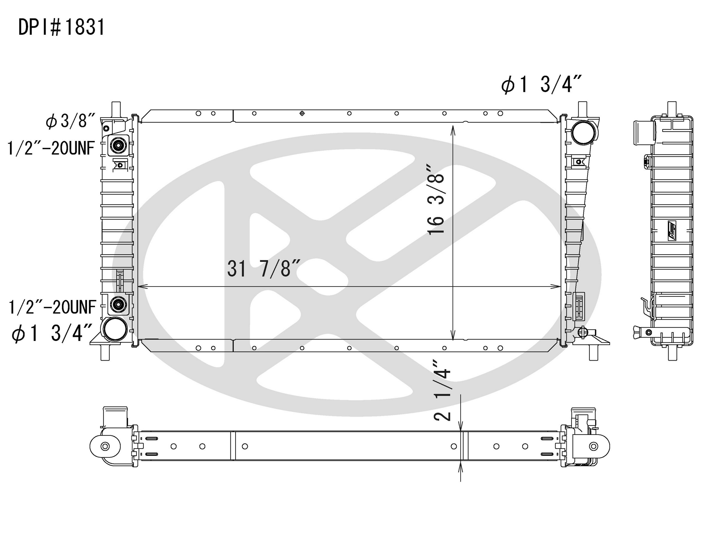 Koyorad Radiator A1831