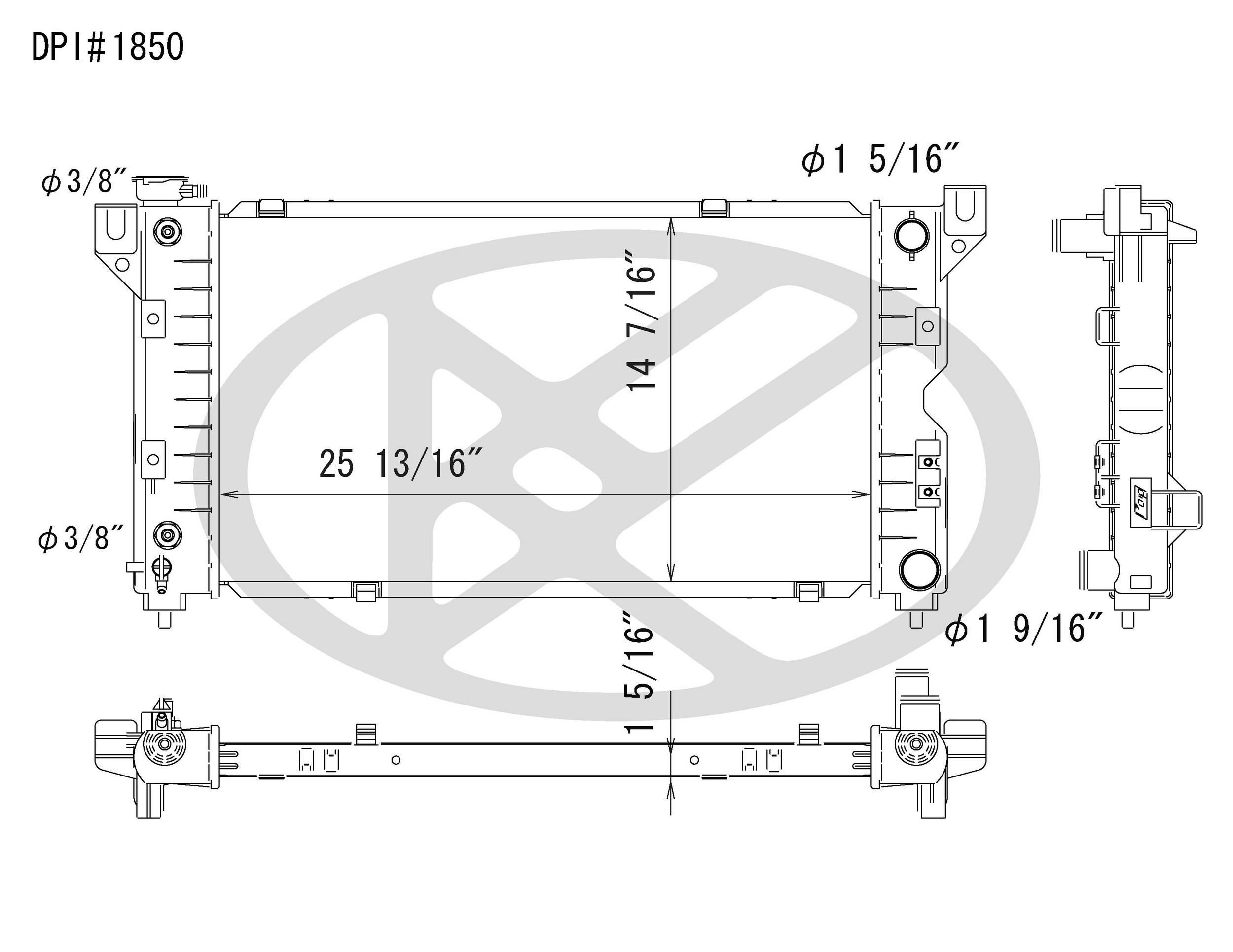 Koyorad Radiator A1850