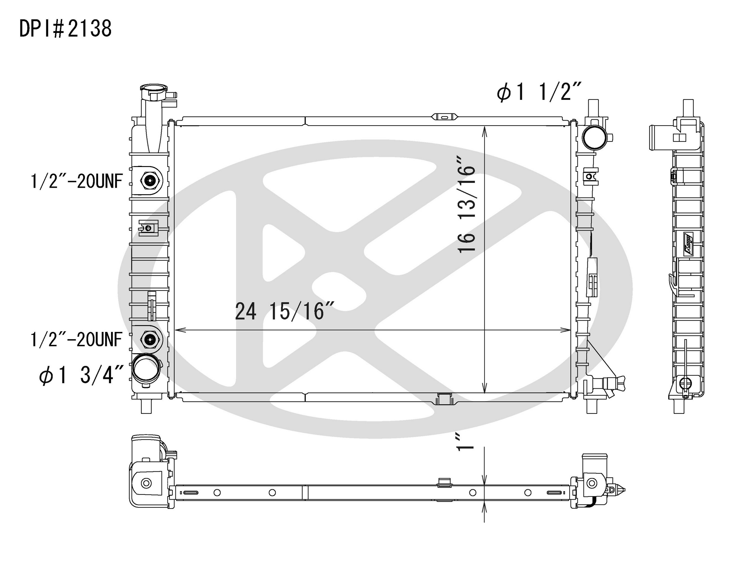 Koyorad Radiator A2138