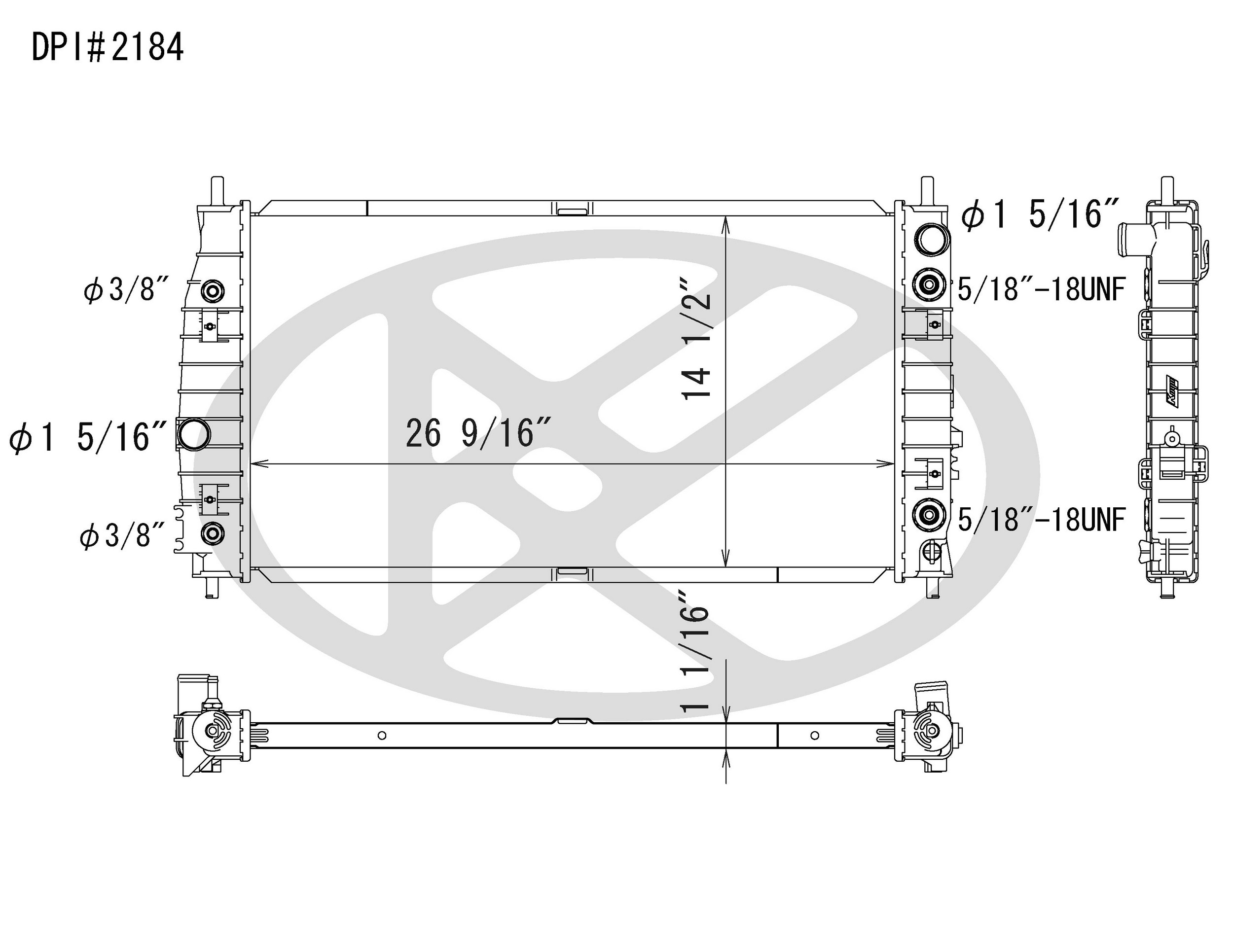 Koyorad Radiator A2184