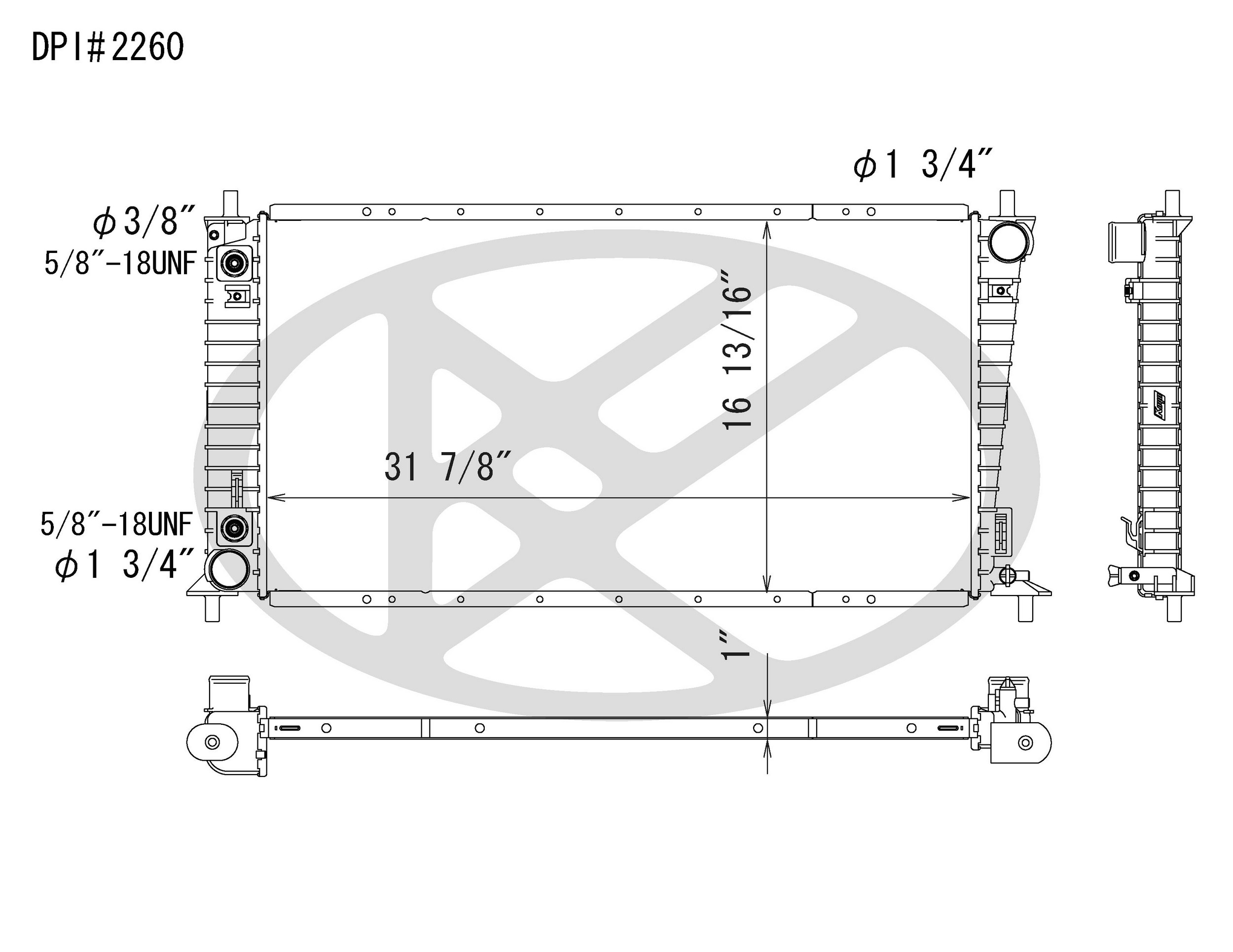 Koyorad Radiator A2260