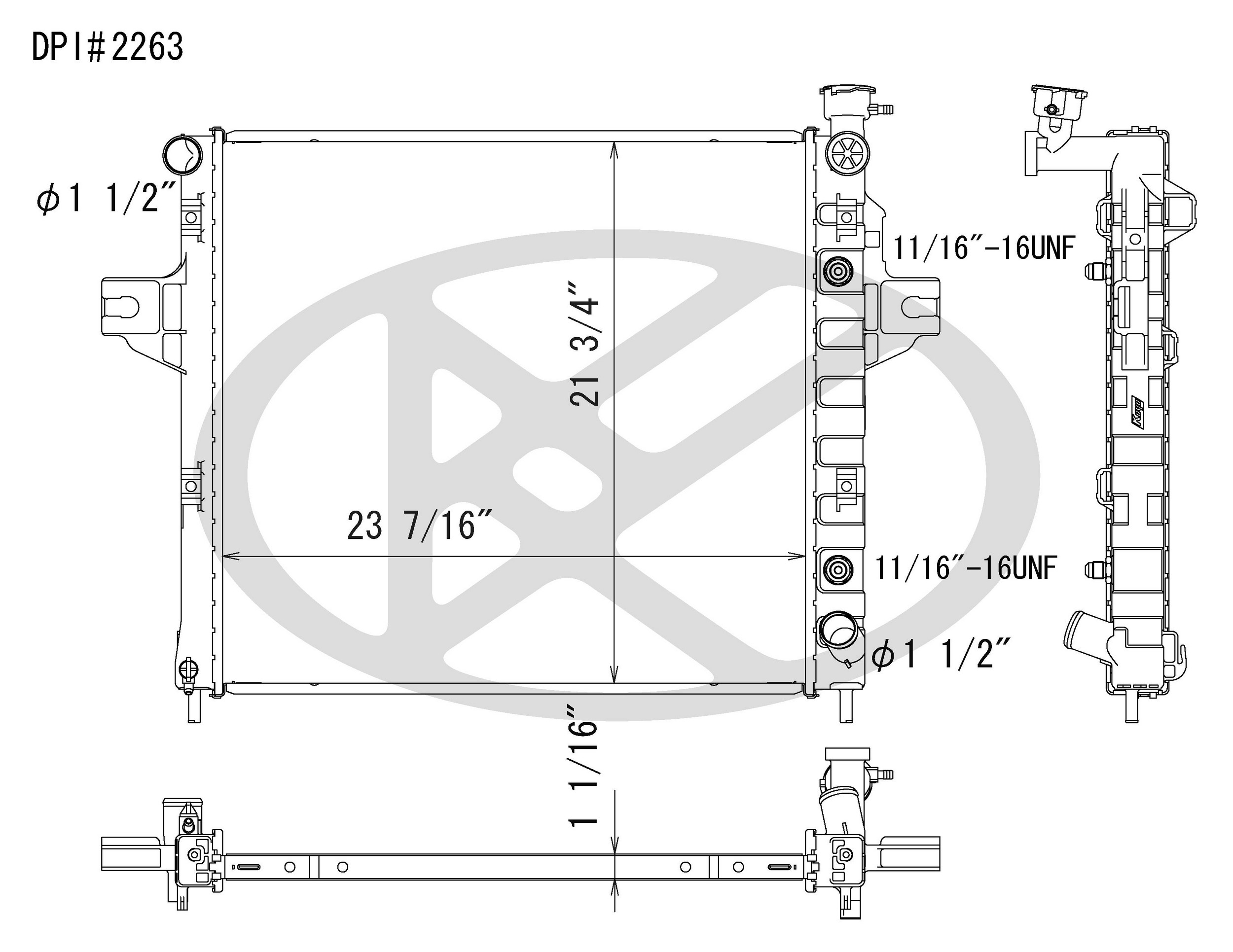 Koyorad Radiator A2263