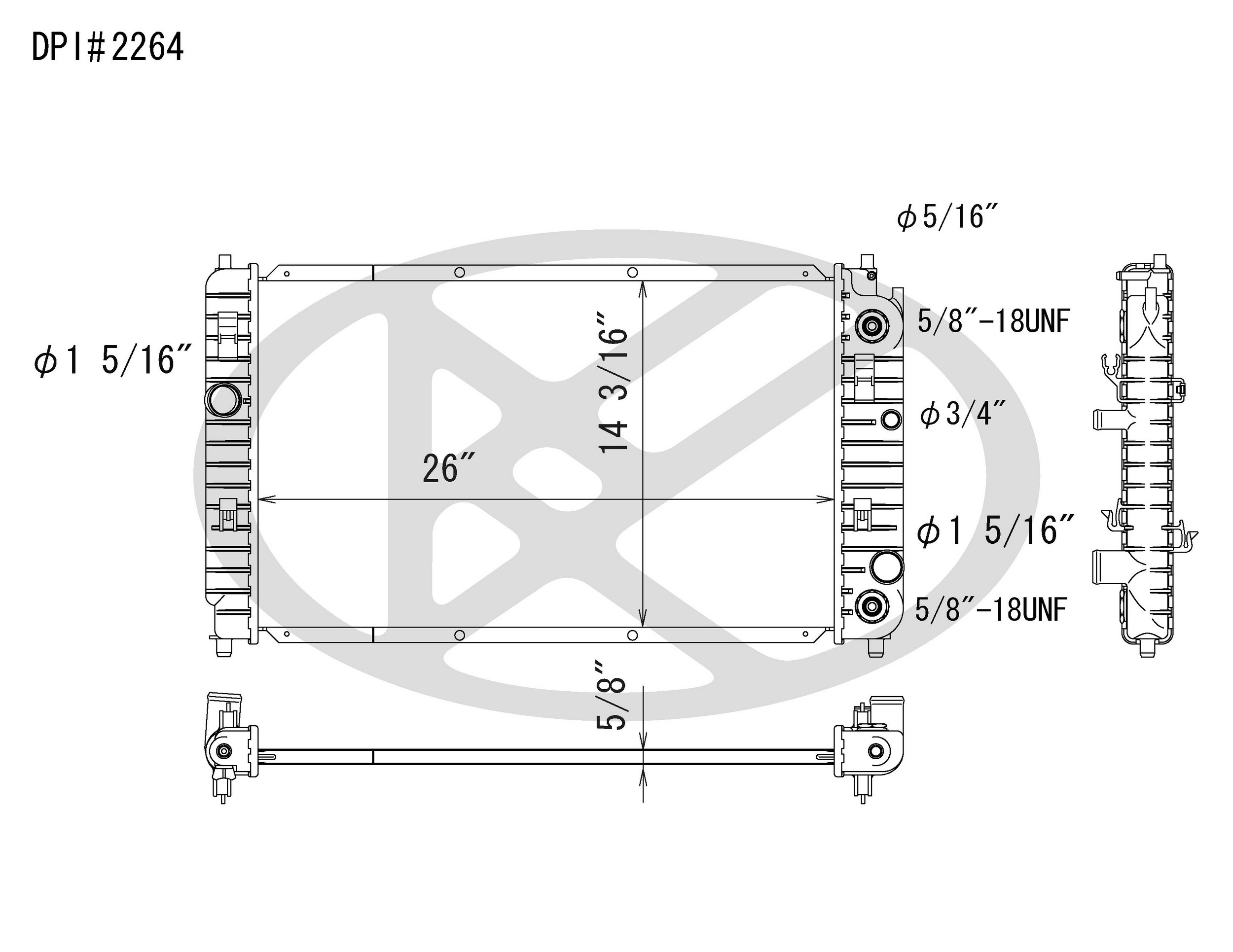 Koyorad Radiator A2264