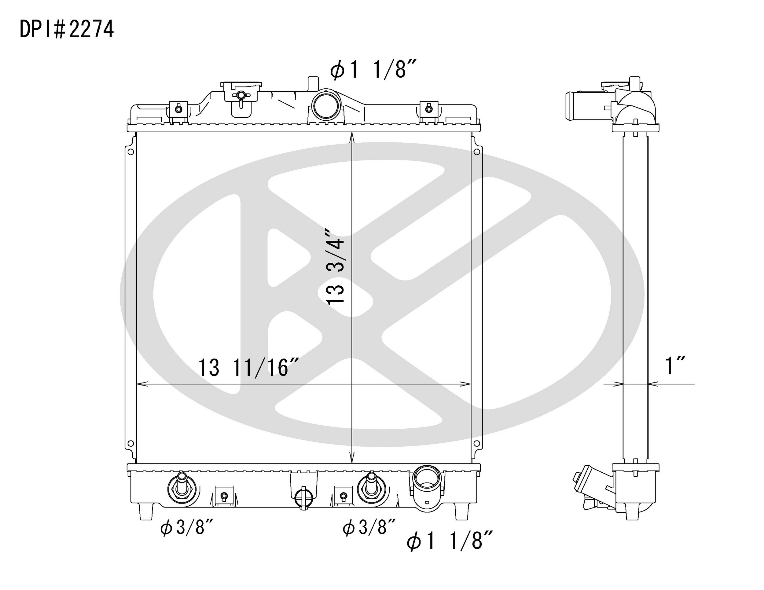 Koyorad Radiator A2274