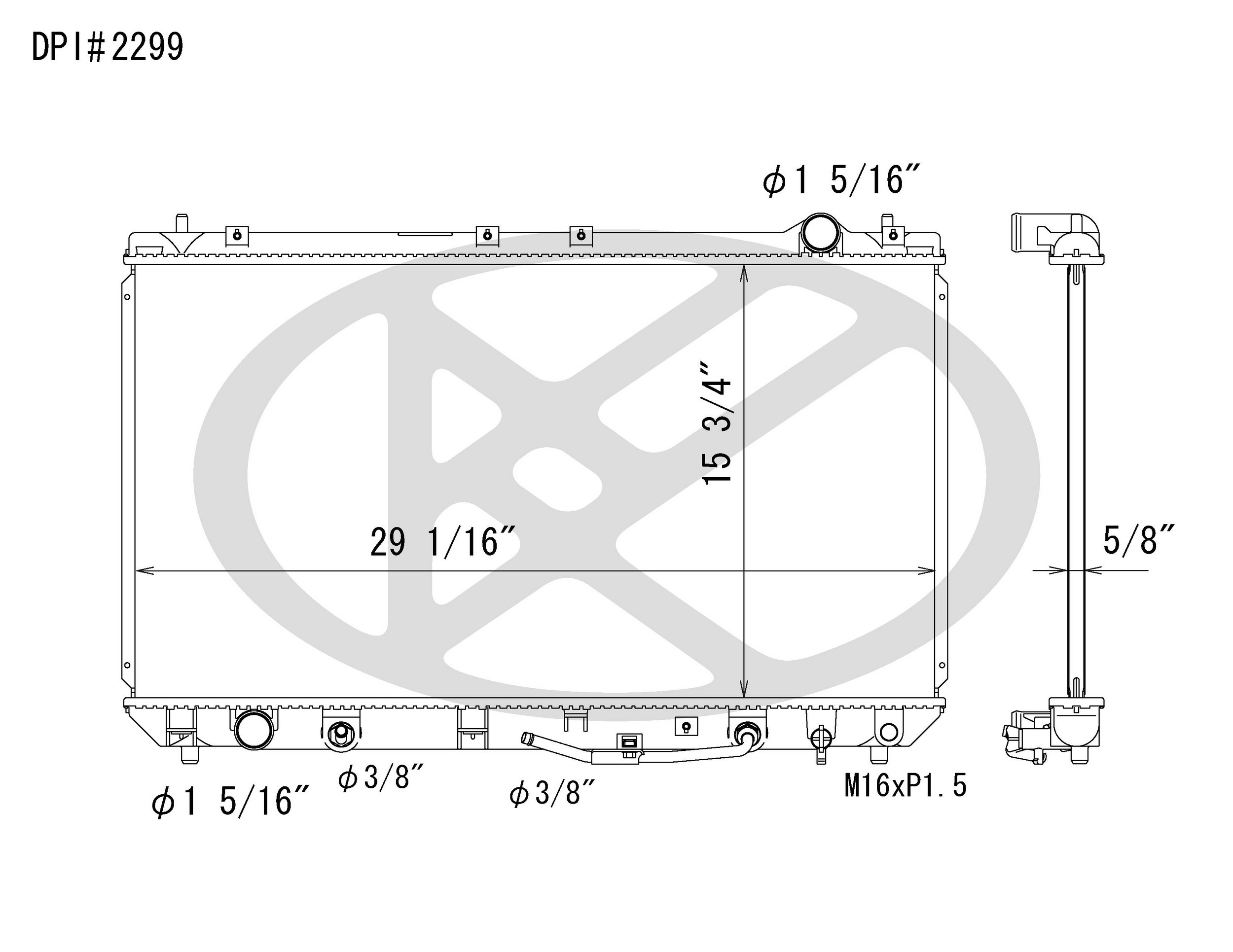 Koyorad Radiator A2299