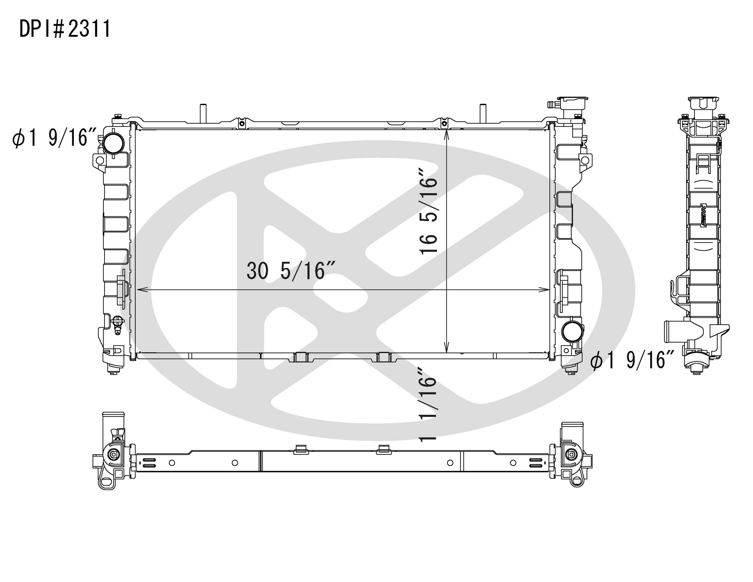 Koyorad Radiator A2311