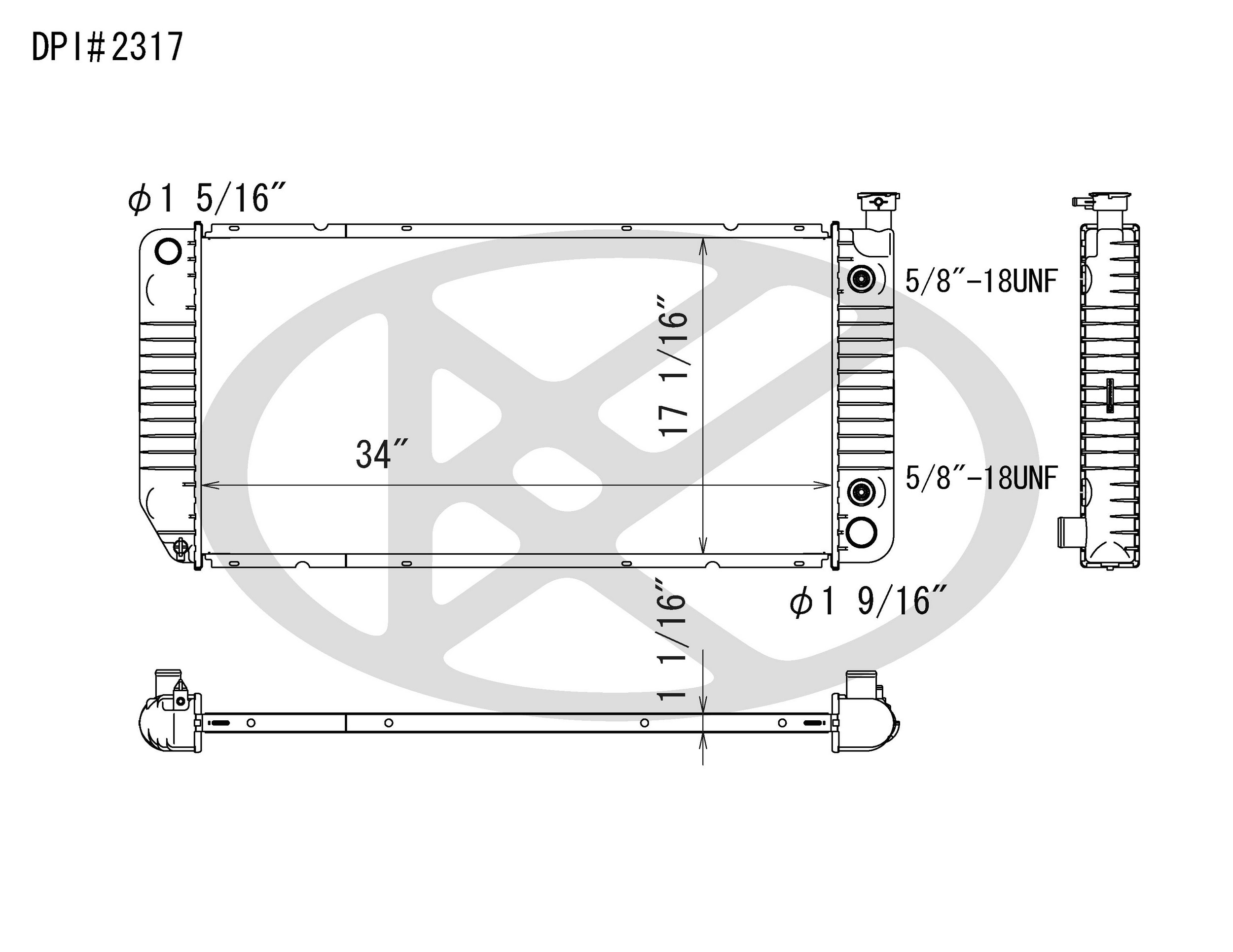 Koyorad Radiator A2317