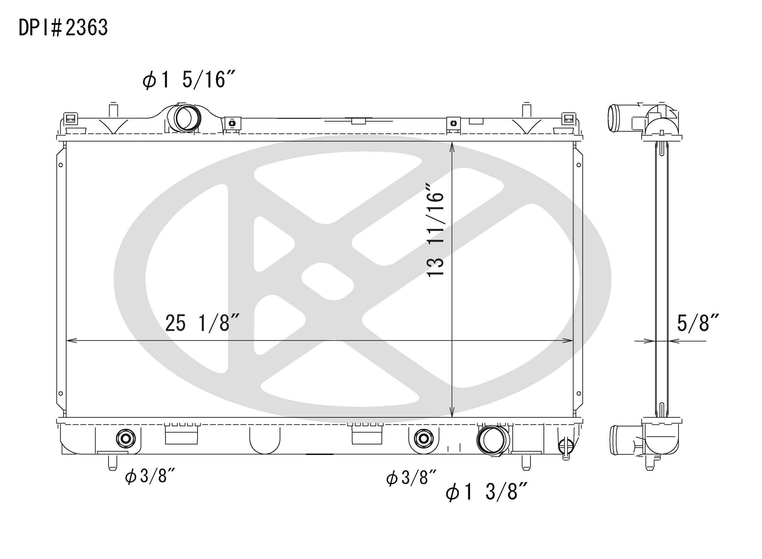 Koyorad Radiator A2363
