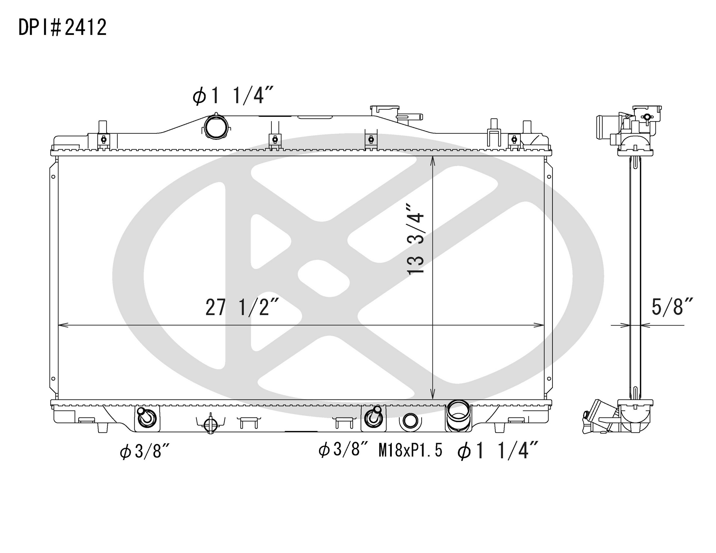 Koyorad Radiator A2412