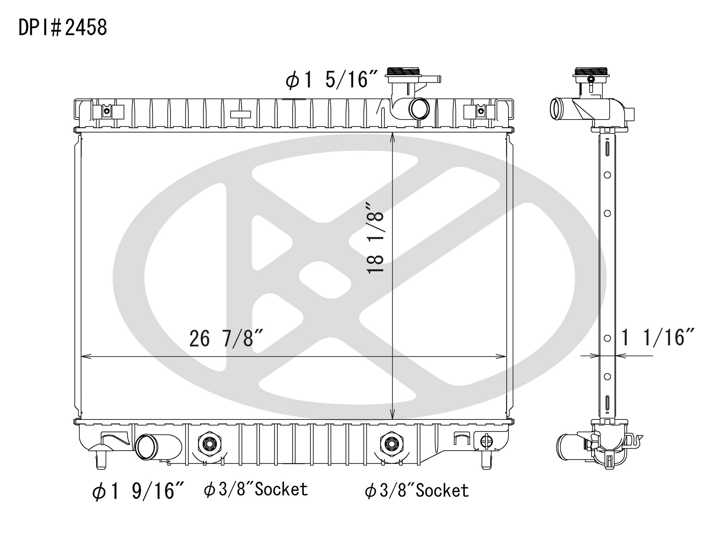Koyorad Radiator A2458