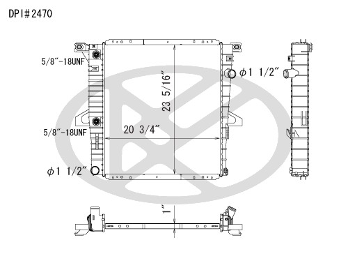 Koyorad Radiator A2470