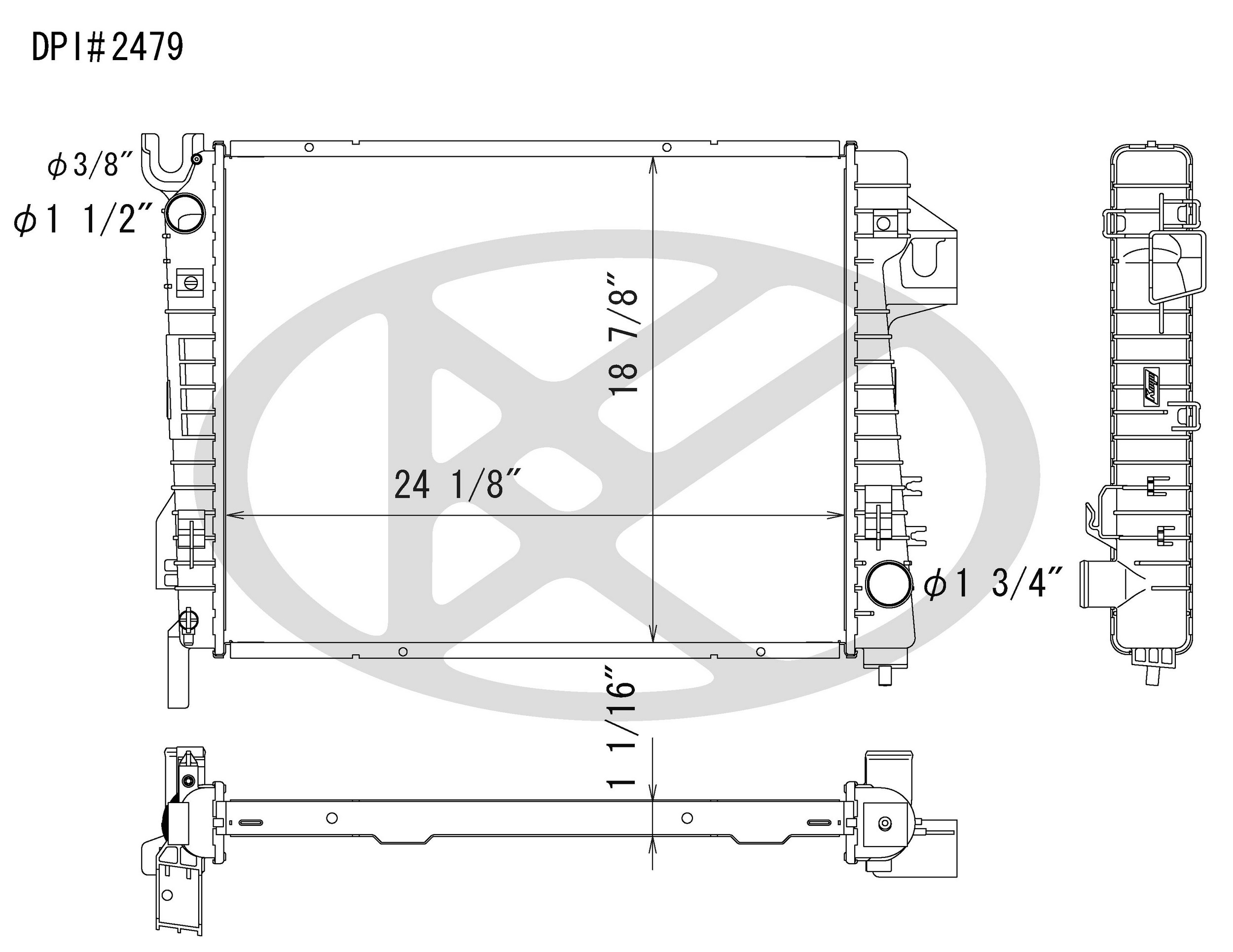 Koyorad Radiator A2479