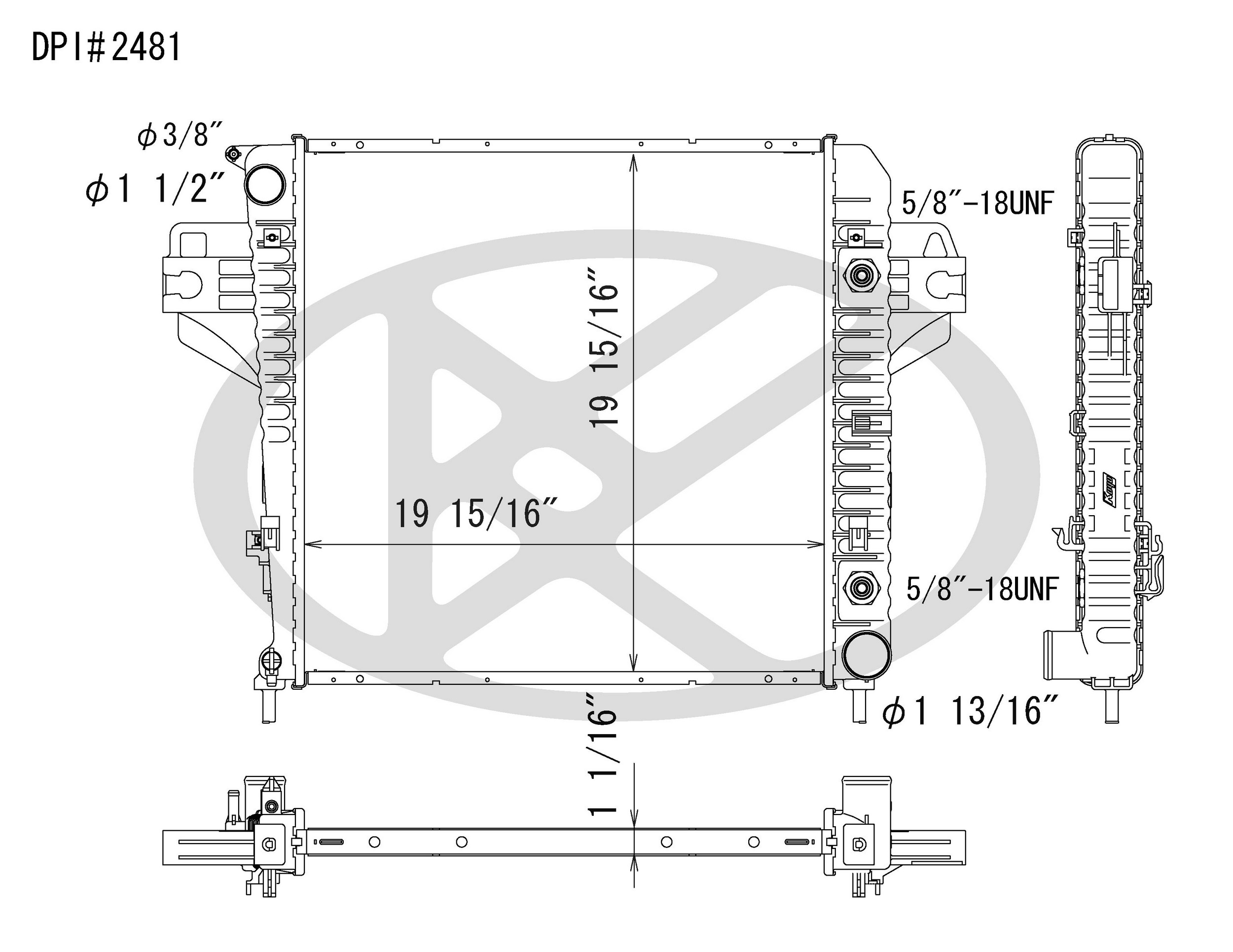 Koyorad Radiator A2481