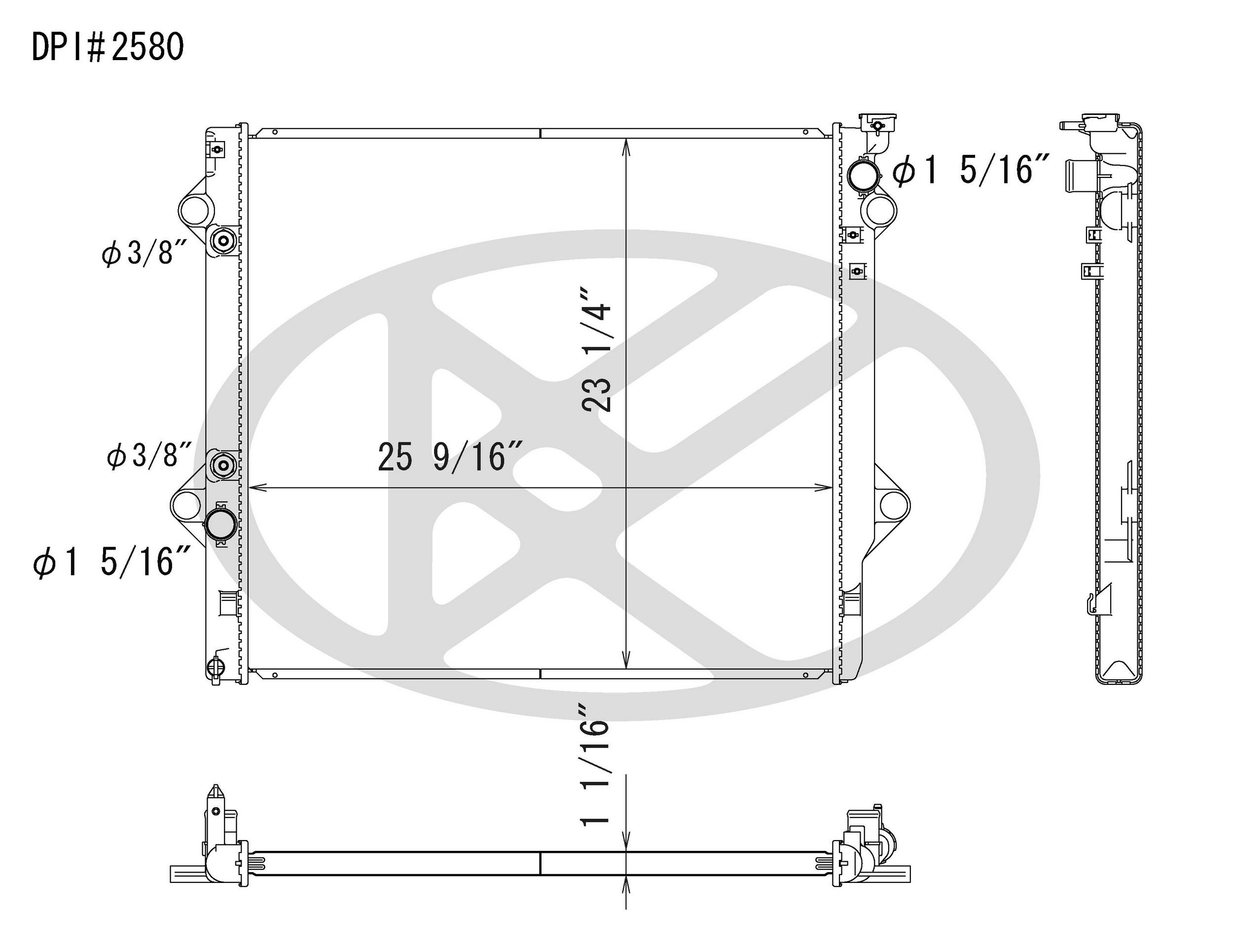 Koyorad Radiator A2580